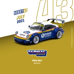 1/43 Porsche 911 RWB 964 Waikato Diecast Car Model (Tarmac Works)