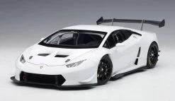 1/18 AUTOart 2015 Lamborghini Huracan LP620-2 Super Trofeo (Biaco Isis White) Car Model