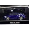 2020 Porsche 911 Turbo S Blue Metallic Limited Edition To 312 Pieces Worldwide 1/43 Diecast Model Car By Minichamps