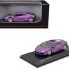 1/64 Lamborghini Huracan Coupe Purple Metallic 1/64 Diecast Model Car By Kyosho