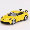 1/64 MINI GT Porsche 911 (992) GT3 Racing Yellow
