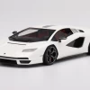 1/18 Top Speed Lamborghini Countach LPI 800-4 Bianco White Siderale Resin Car Model