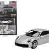 Porsche 911 Carrera 4S LHD GT Silver Metallic Limited Edition To 3000 Pieces Worldwide 1/64 Diecast Model Car By True Scale Miniatures