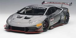 1/18 AUTOart 2015 Lamborghini Huracan Super Trofeo #63 (Dark Grey) Car Model