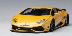 1/18 AUTOart LIBERTY WALK LB-WORKS LAMBORGHINI HURACAN (METALLIC YELLOW) Car Model