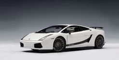1/18 AUTOart LAMBORGHINI GALLARDO LP570-4 SUPERLEGGERA - MONOCERUS / METALLIC WHITE Diecast Car Model 74585