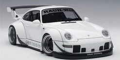 1/18 AUTOart Porsche 911 RWB 993 (WHITE/GUN GREY WHEELS) Car Model
