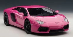 1/18 AUTOart Lamborghini Aventador LP700-4 LP700-4 (Pink) Car Model