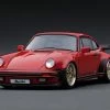 1/43 IG Ignition Model Porsche 911 (930) Turbo (Red) Car Model