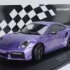 1/18 Minichamps 2021 911 (992) Turbo S Coupe Sport Design (Purple) Diecast Car Model
