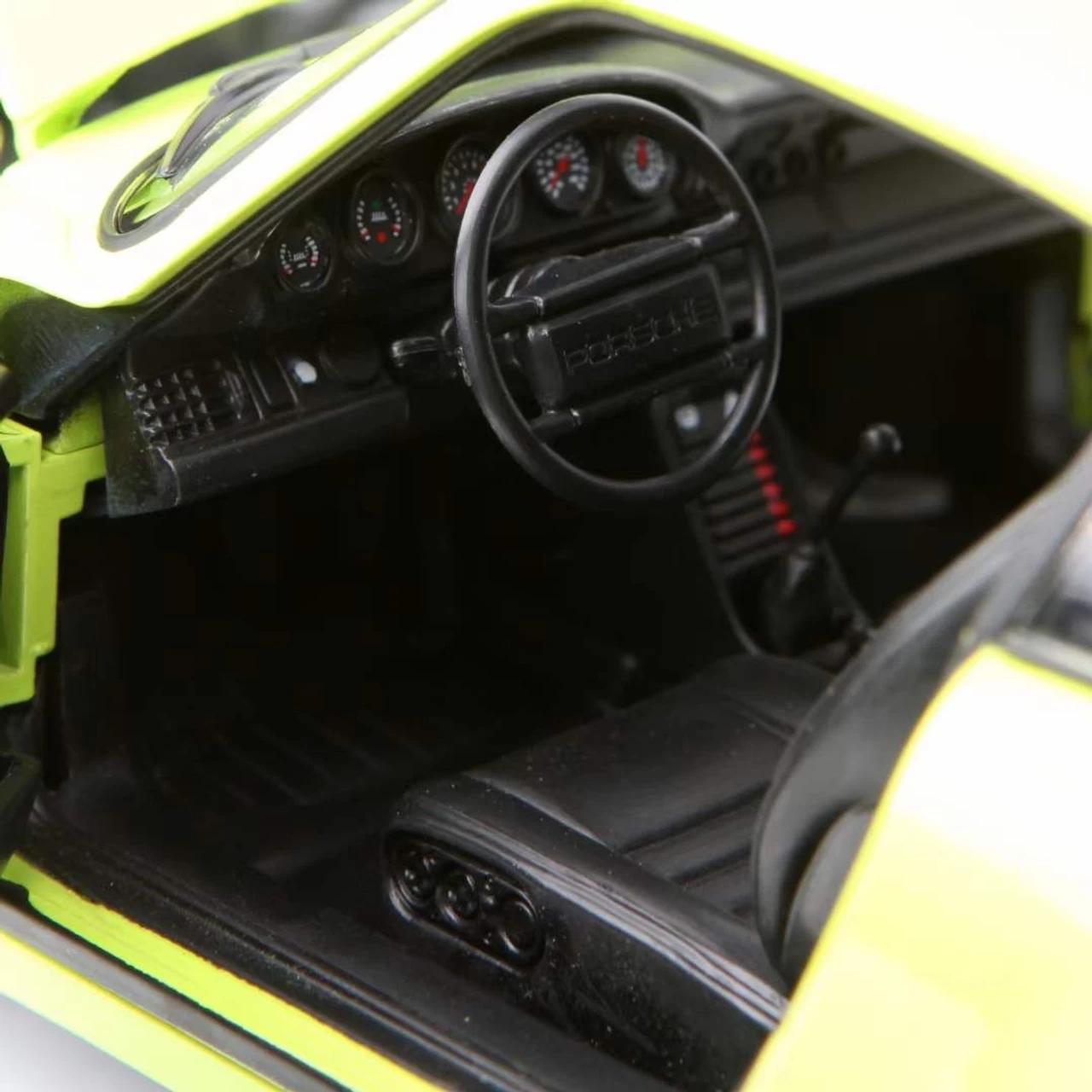 1/18 Norev 1976 Porsche 911 930 Turbo 3.0 (Light Green) Diecast Car Model - Image 5