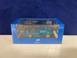 1/64 PosterCars Lamborghini Sian FKP 37 (Blue Uranus) Hypercar League Collection Car Model