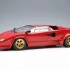1/18 Makeup 1988 Lamborghini Countach LP5000 QV (Red) Resin Car Model Limited 100 Pieces
