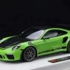 1/18 Makeup Porsche 911 991.2 GT3 RS (Green With Black Hood) Resin Car Model