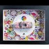 1/64 TimeMicro Rolls-Royce RR Cullinan Mansory Kaikai Kiki Takashi Murakami Cartoon Edition With Frame Diecast Car Model