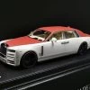 1/18 Mansory Rolls-Royce RR Phantom VIII (Matte White With Red Top) Resin Car Model Limited 99 Pieces
