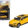Lamborghini Urus With Sunroof Giallo Auge Yellow Limited Edition To 1800 Pieces Worldwide 1/64 Diecast Model Car By True Scale Miniatures