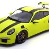 1/18 Minichamps 911 991 GT3 RS (Yellow) Diecast Car Model