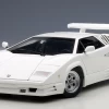1/18 AUTOart Lamborghini Countach 25th Anniversary Edition (White) Car Modelst Car Model 74537