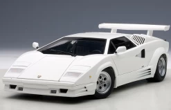 1/18 AUTOart Lamborghini Countach 25th Anniversary Edition (White) Car Modelst Car Model 74537