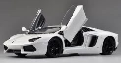 1/24 Welly FX Lamborghini Aventador LP700-4 (White) Diecast Car Model
