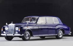 1/18 Dealer Edition 1967 Rolls-Royce Phantom VI Hardtop (Blue) Diecast Car Model