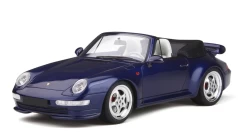 1/18 GT Spirit GTSpirit Porsche 911 (993) Turbo Cabriolet (Blue) Resin Car Model