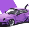 1/43 Tarmac Works Porsche 911 993 RWB Rotana (Purple) Car Model