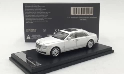 DC 1/64 Rolls-Royce Ghost EWB Extended Wheelbase (White) Diecast Car Model