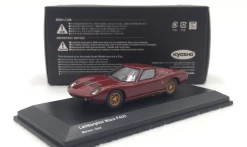 1/64 Kyosho Lamborghini Miura P400 (Red) Diecast Car Model