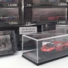1/64 LBWK LB Works Aventador 2.0 Metallic Red W/ Kato's San Figure Diecast Car Model