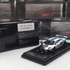 1/64 LBWK LB Works Aventador 2.0 Martini W/ Kato's San Figure Diecast Car Model