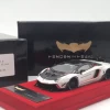 1/43 HH Model LB WORKS Lamgorghini Aventador 2.0 (Chrome Silver) Diecast Car Model Limited