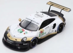 SPARK 1/18 Porsche 911 RSR No.92 Porsche GT Team 24H Le Mans 2019 M. Christensen - K. Estre - L. Vanthoor Car Model