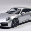 1/18 Dealer Edition 2020 2021 Porsche 911 Turbo S 992 (Silver) Diecast Car Model