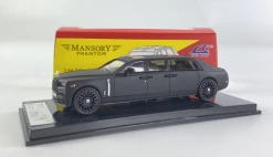 1/64 Rolls-Royce Phantom VIII EWB (Matte Black) Diecast Car Model