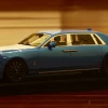1/18 HH Model Rolls-Royce Phantom Extended Wheelbase 8th Generation Alps (Blue With Silver Top) Resin Car Model Limited (ETA June-July 2021)