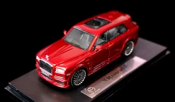 1/64 Rolls-Royce Mansory Cullinan (Metallic Red) Diecast Car Model