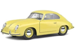 1/18 Solido 1954 Porsche 356 Pre-A Coupe (Condor Yellow) Diecast Car Model