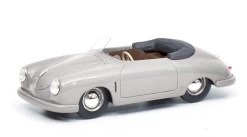 1/43 Schuco Porsche 356 Gmünd Convertible (Silver) Car Model