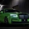 1/18 HH Rolls-Royce 2nd Generation Ghost Black Badge (Modern Green) Resin Car Model Limited 30 Pieces