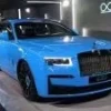 1/18 HH Rolls-Royce 2nd Generation Ghost Black Badge (Galileo Blue) Resin Car Model Limited 30 Pieces