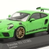 1/43 Porsche 911 (991 II) GT3 RS 2018 (Lizard Green With Golden Rims) Car Model