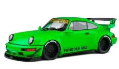 1/18 Solido 2011 Porsche 964 RWB "Pandora One" (Matt Green With Graphics) Diecast Car Model