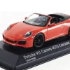 1/43 Minichamps Porsche 911 (991.2) Carrera 4 GTS Cabriolet (Lava Orange) Car Model