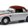 1/18 Schuco Porsche 356 Speedster Outlaw Hardtop (Silver Grey & Red) Diecast Car Model