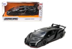 1/24 Jada Lamborghini Veneno (Matte Black) Diecast Car Model