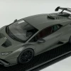 1/18 MR Collection Lamborghini Huracan STO Verde Turbine Green Resin Car Model Limited 25 Pieces