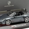 1/43 Dealer Edition Porsche 911 (992) Carrera 2 Cabriolet (Biscay Blue) Diecast Car Model