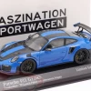 1/43 Minichamps 2018 Porsche 911 (991.2) GT2 RS Weissach Package (Voodoo Blue With Black Rims) Car Model